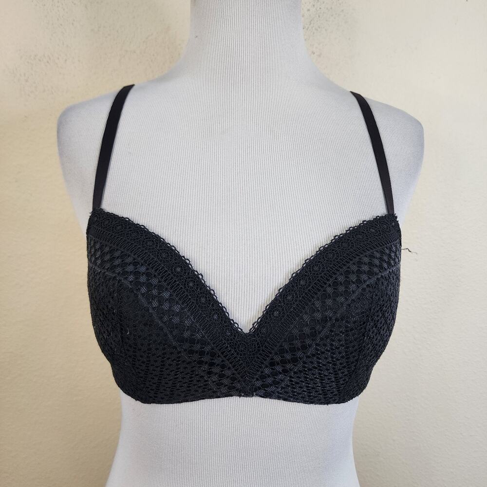 Maidenform Self Expressions SE0583 Convertible Wireless Bra Womens 34A Black